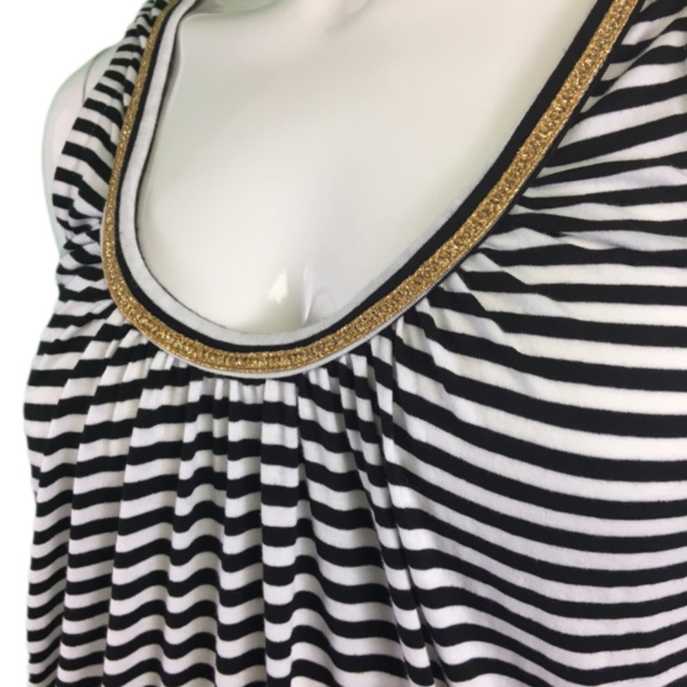 NWT Butterfly Zebra Black/White MaxiDress